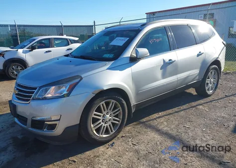 2015 Chevrolet Traverse Lt z USA, uszkodzony, nr VIN 1GNKVGKD0FJ125092